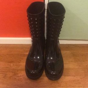 Valentino Rain Boots Worn Once!!